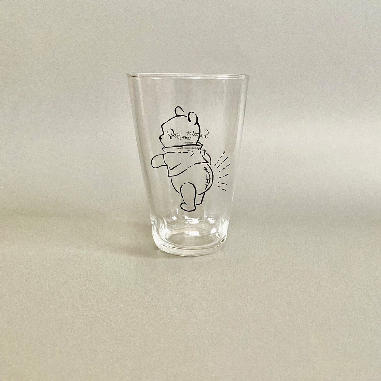 【winnie the pooh/くまのプーさん】ソックスグラスM ふんわりシリーズ