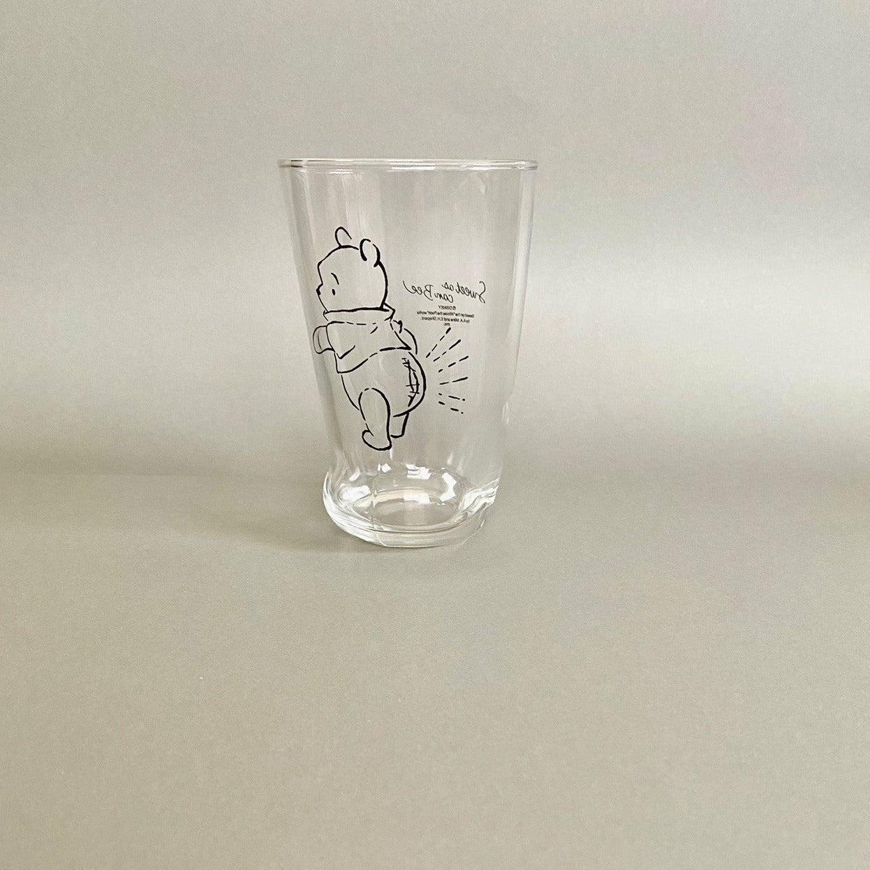 【winnie the pooh/くまのプーさん】ソックスグラスM ふんわりシリーズ