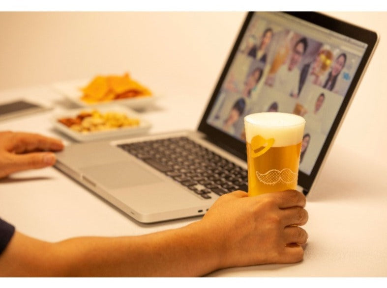 父の日のプレゼントや夏の楽しみに GENTLE BEER 泡作り グラス