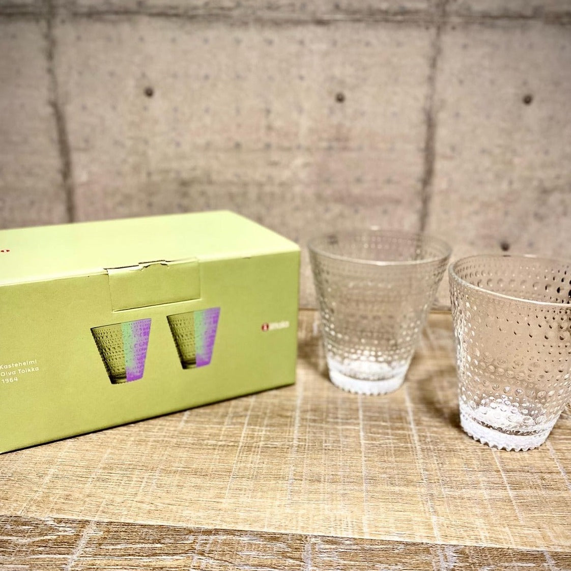 【iittala/イッタラ】 kastehelmi カステヘルミ タンブラー/グラス 300ml 2個セット