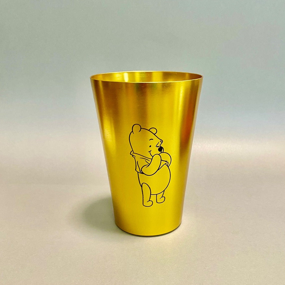 【Winnie the Pooh/くまのプーさん】冷たい飲み物をそのまま保てる軽量アルミタンブラー