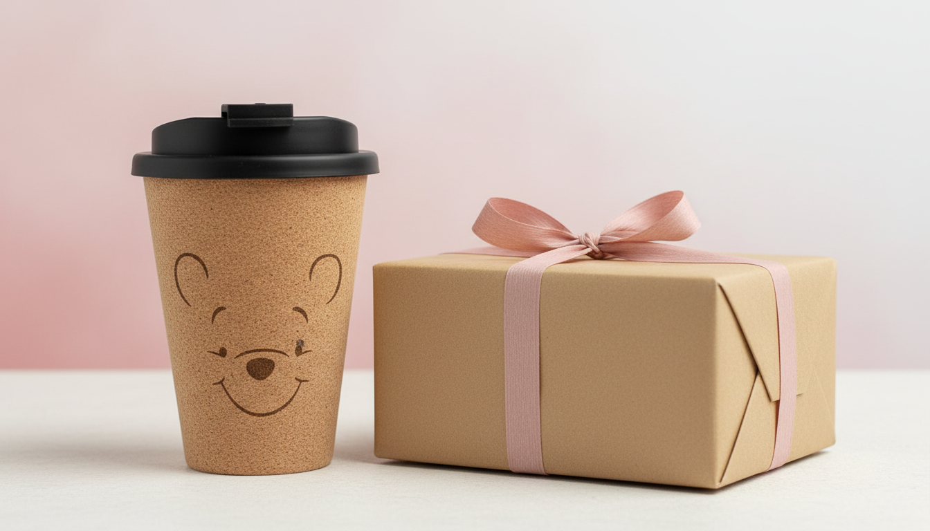 【Winnie the Pooh/くまのプーさん】大人気ディズニーキャラクターくまのプーさん蓋付きコルクタンブラー