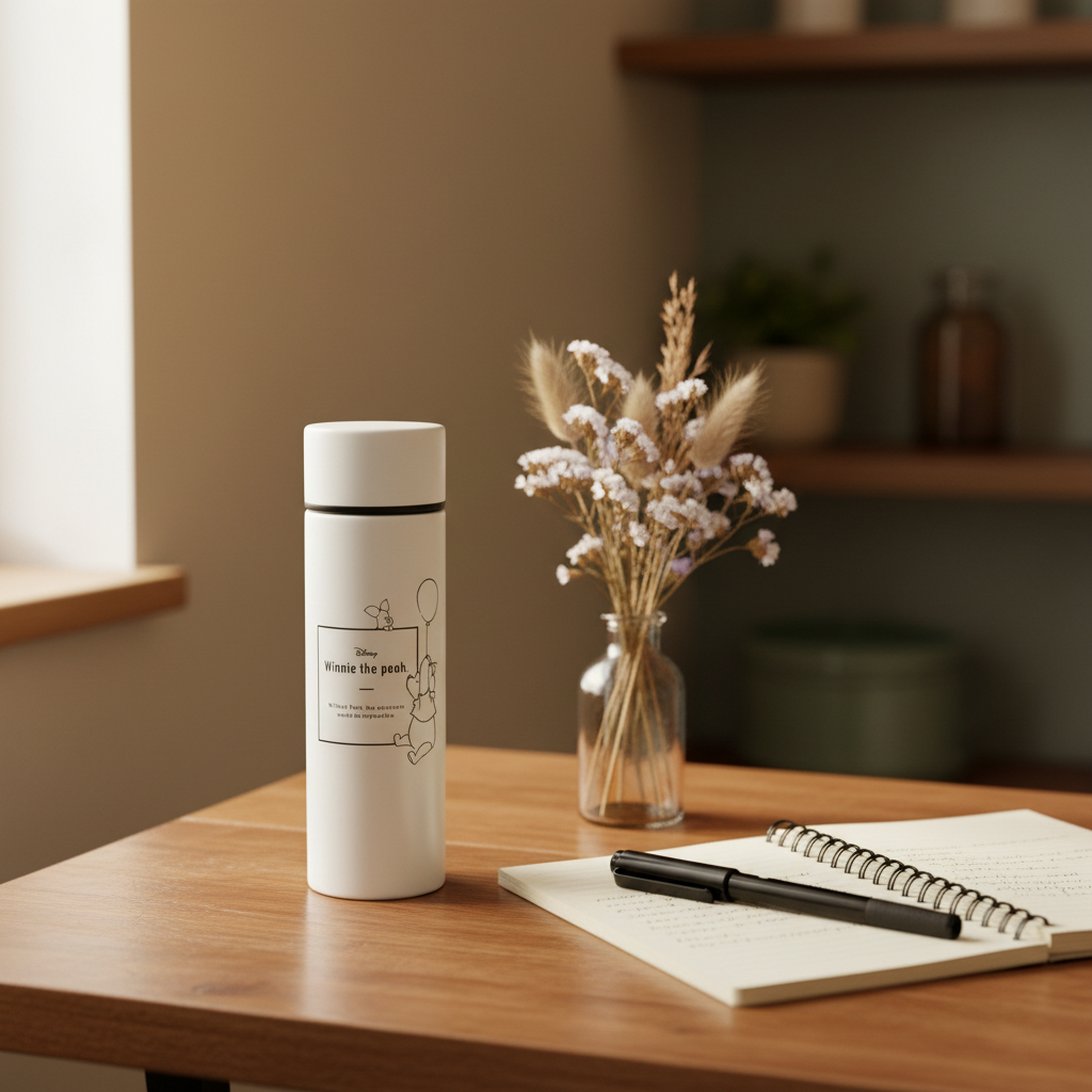 【winnie the pooh/くまのプーさん】ポケットステンレスボトル　バルーントリップ