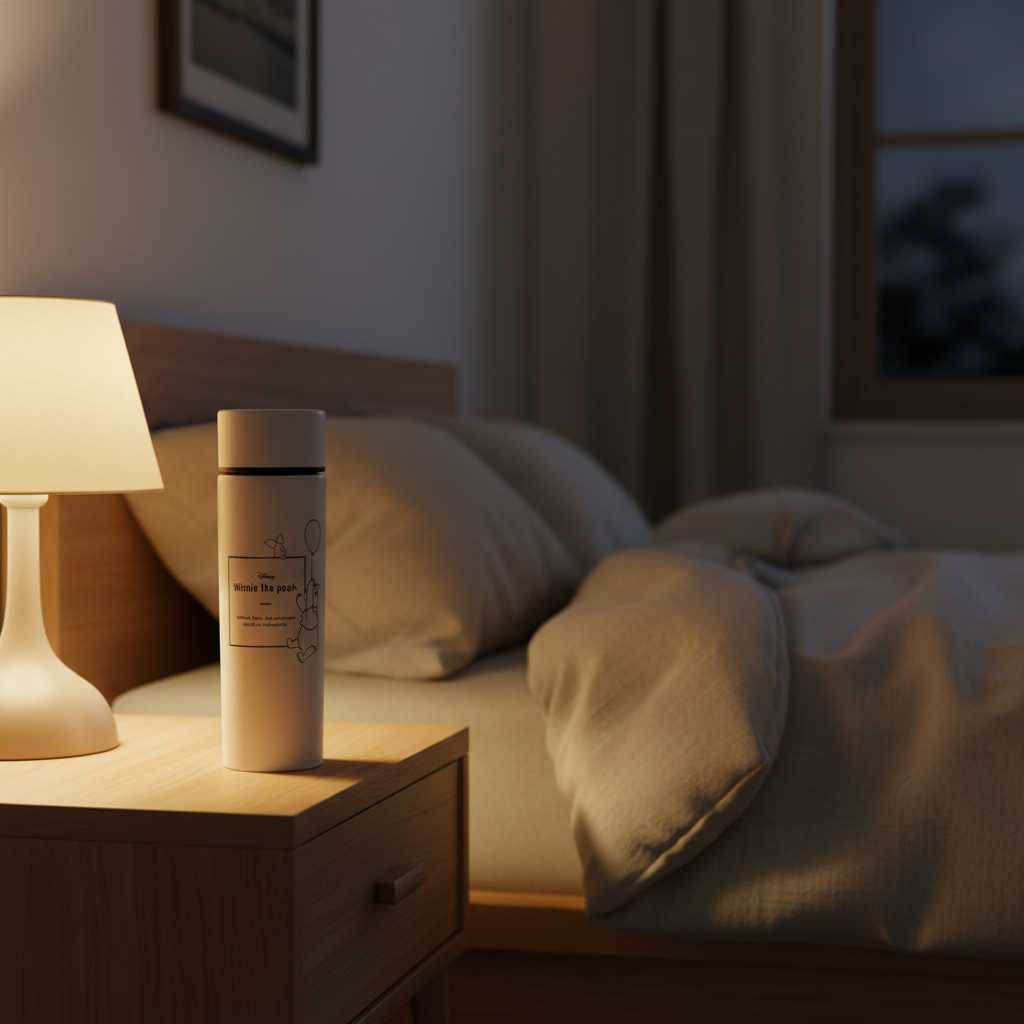 【winnie the pooh/くまのプーさん】ポケットステンレスボトル　バルーントリップ