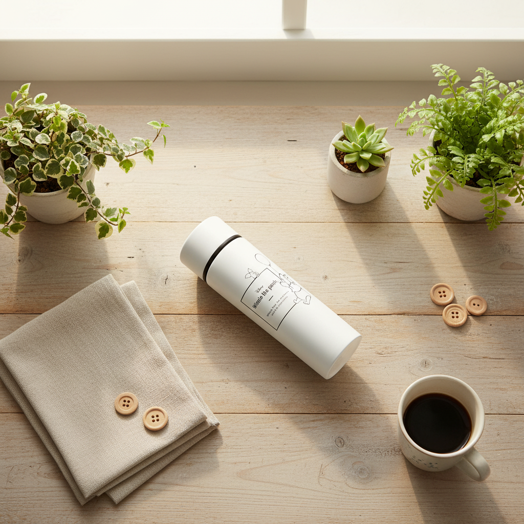 【winnie the pooh/くまのプーさん】ポケットステンレスボトル　バルーントリップ