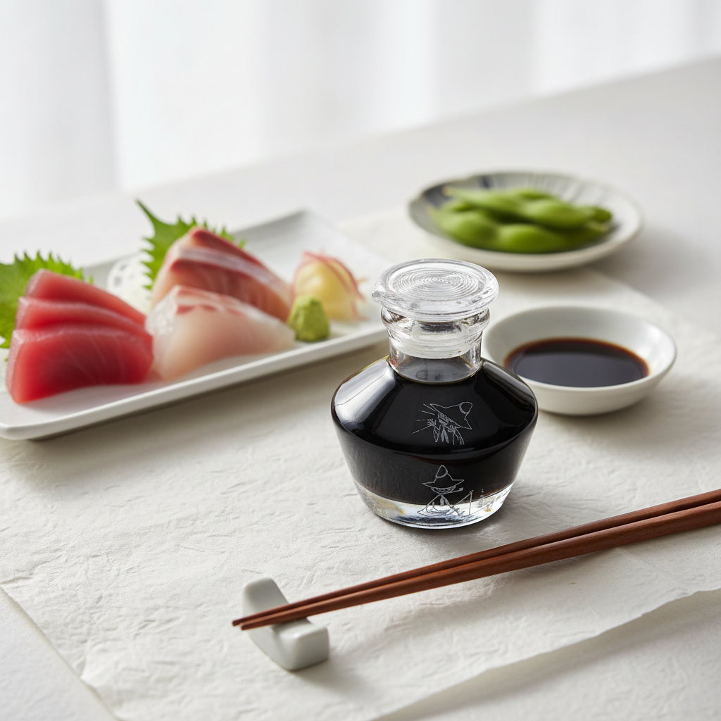 【ムーミン】江戸硝子 ムーミン醤油差し