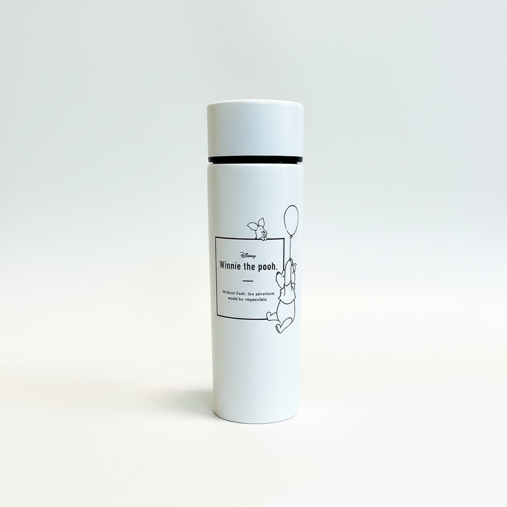 【winnie the pooh/くまのプーさん】ポケットステンレスボトル　バルーントリップ