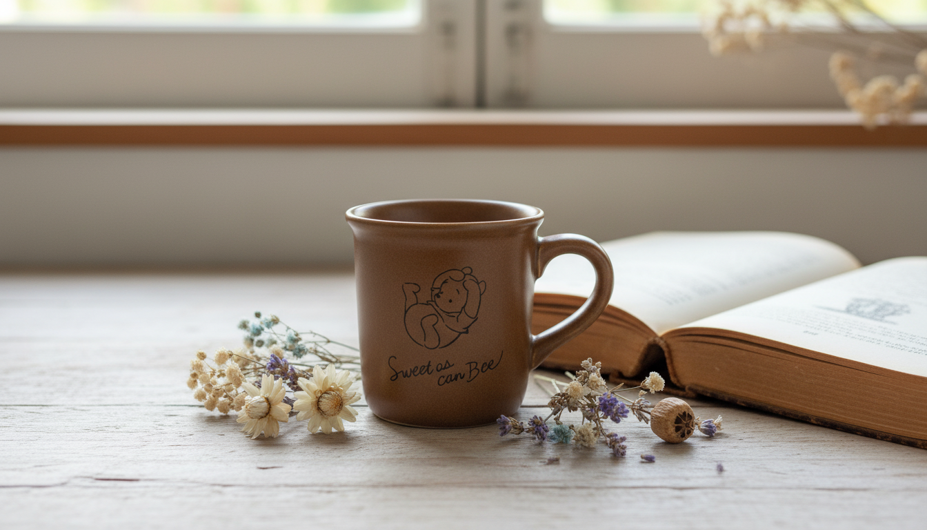 【winnie the pooh/くまのプーさん】マグコレクション　寝ころび 　ふんわりプー　ミニマグ