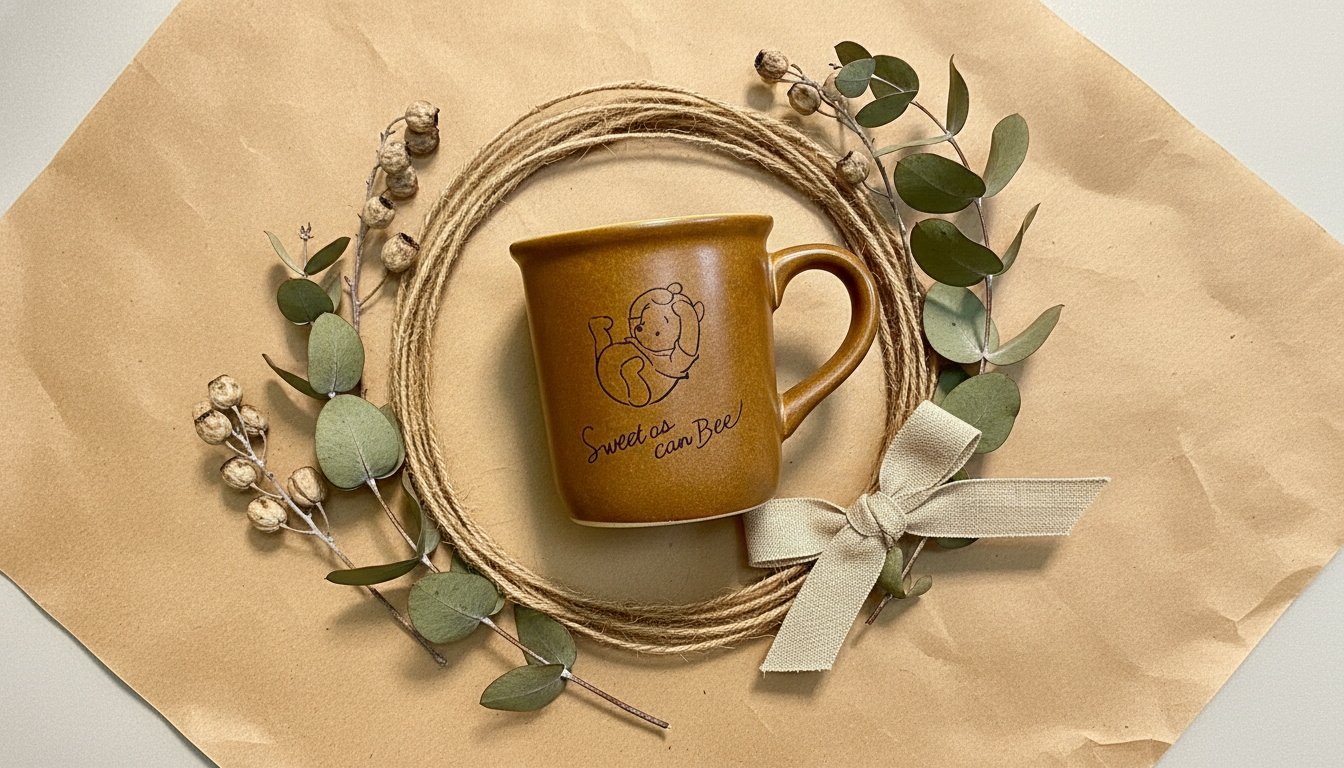 【winnie the pooh/くまのプーさん】マグコレクション　寝ころび 　ふんわりプー　ミニマグ