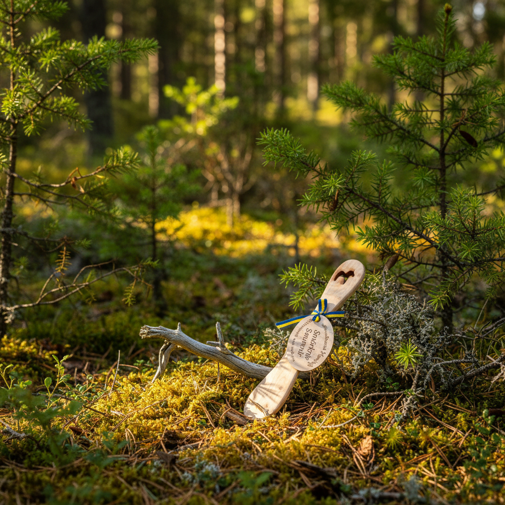 【スカンジナビスク・ヘムスロイド/Skandinavisk Hemslojd】プレゼントパック/キッチンタオル＆バターナイフセット