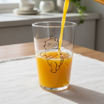 【winnie the pooh/くまのプーさん】ソックスグラスM  ふんわりシリーズ