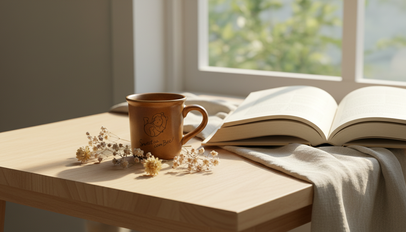 【winnie the pooh/くまのプーさん】マグコレクション　寝ころび 　ふんわりプー　ミニマグ