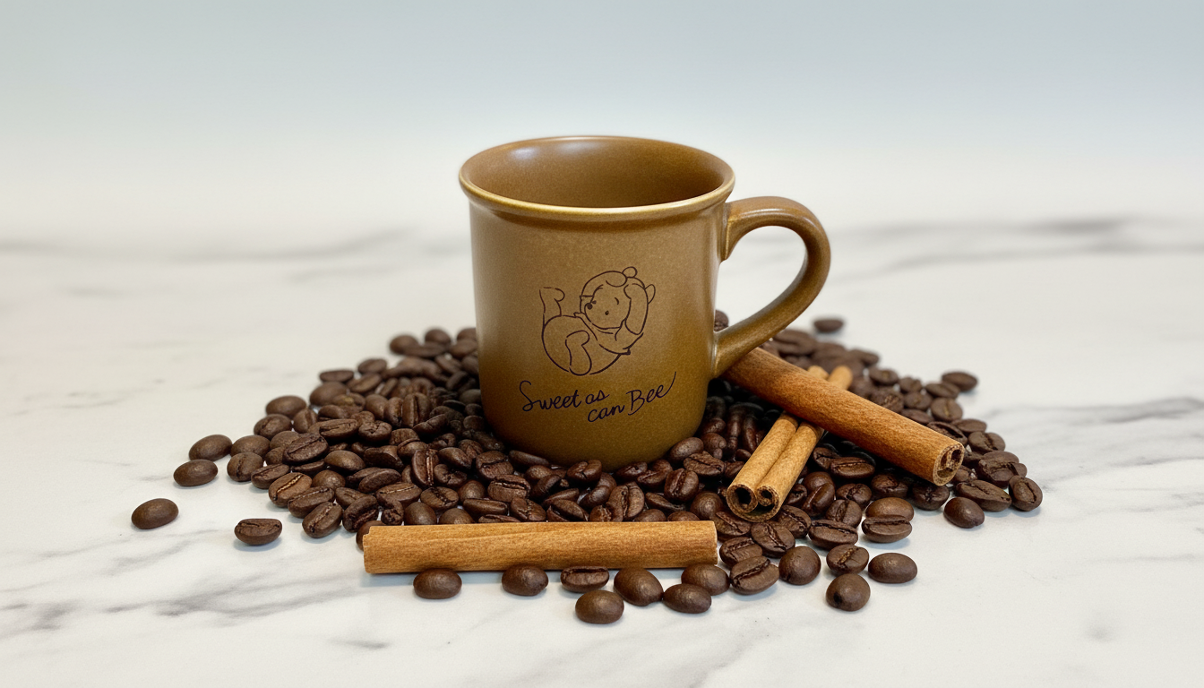 【winnie the pooh/くまのプーさん】マグコレクション　寝ころび 　ふんわりプー　ミニマグ