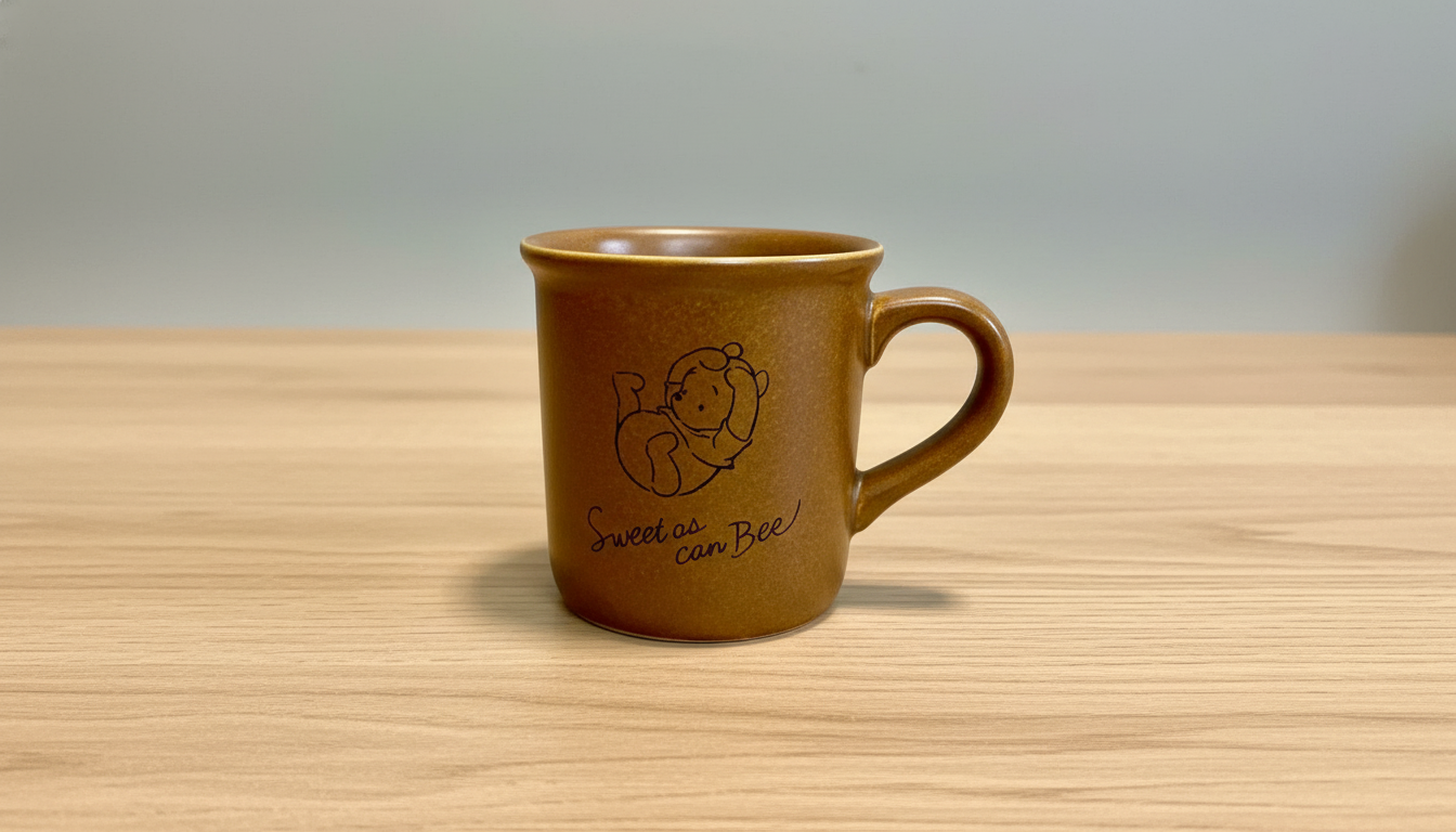 【winnie the pooh/くまのプーさん】マグコレクション　寝ころび 　ふんわりプー　ミニマグ